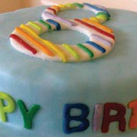 children's birthday cake from grange bakery, grange over sands, cumbria