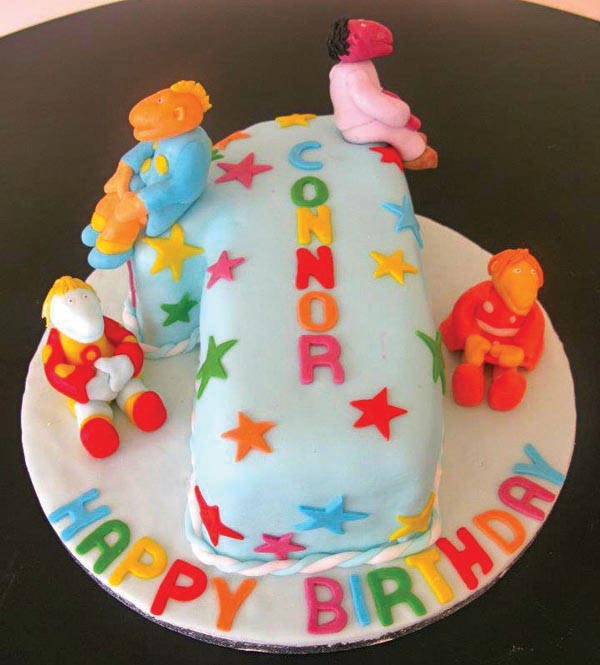 tweenies children's cake from grange bakery in grange over sands, cumbria
